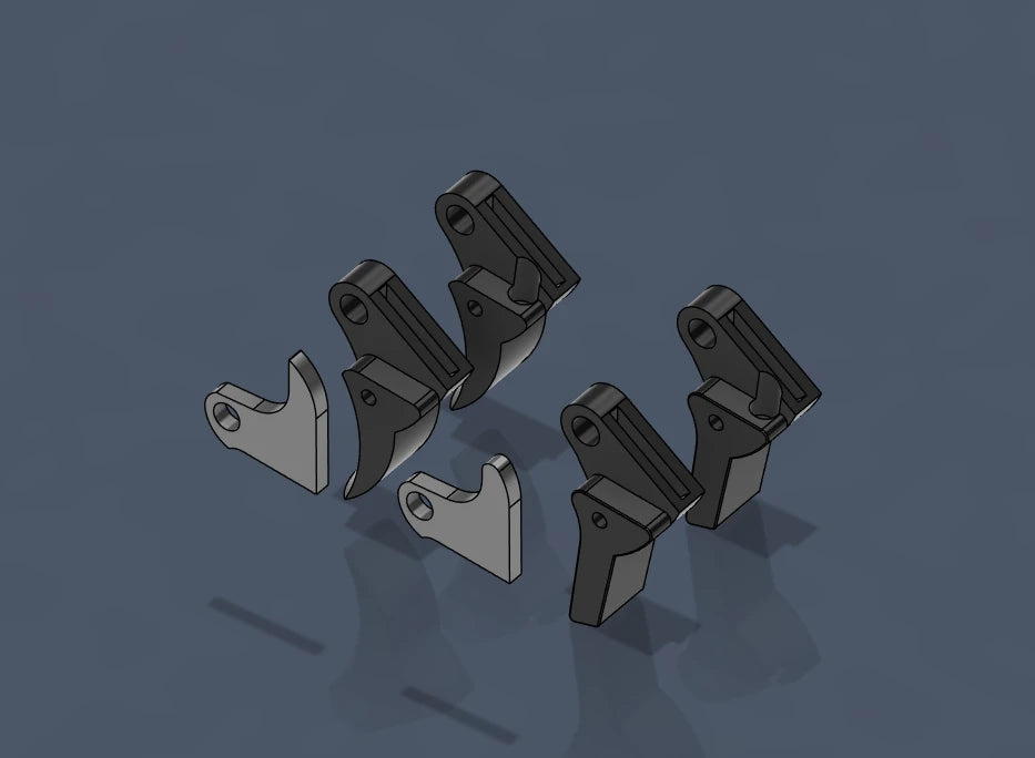 Pembie's Gspot V2 - GLOCK Compatible 316 Stainless FRT Disconnectors